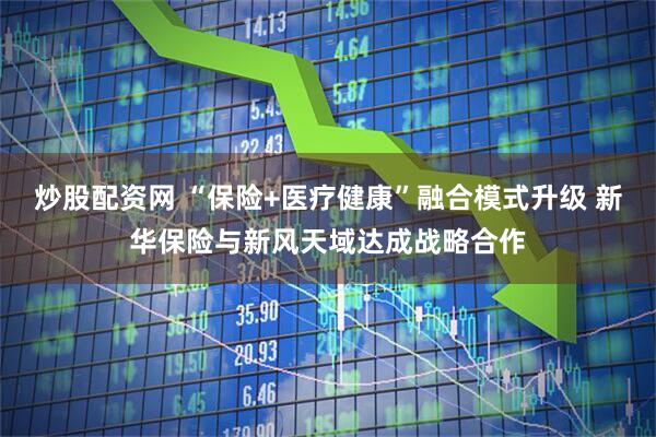 炒股配资网 “保险+医疗健康”融合模式升级 新华保险与新风天域达成战略合作